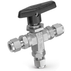 Parker Three-Way B Series Ball Valves